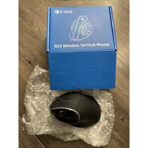 FYOO g53 2.4G and BT 5.1 Dual Mode RGB Wireless Vertical Ergonomic Mouse